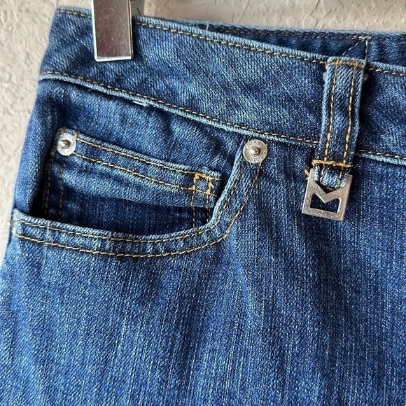 MICHAEL Michael Kors Boot Cut Mid Rise Jeans Size 8 - Picture 3 of 14